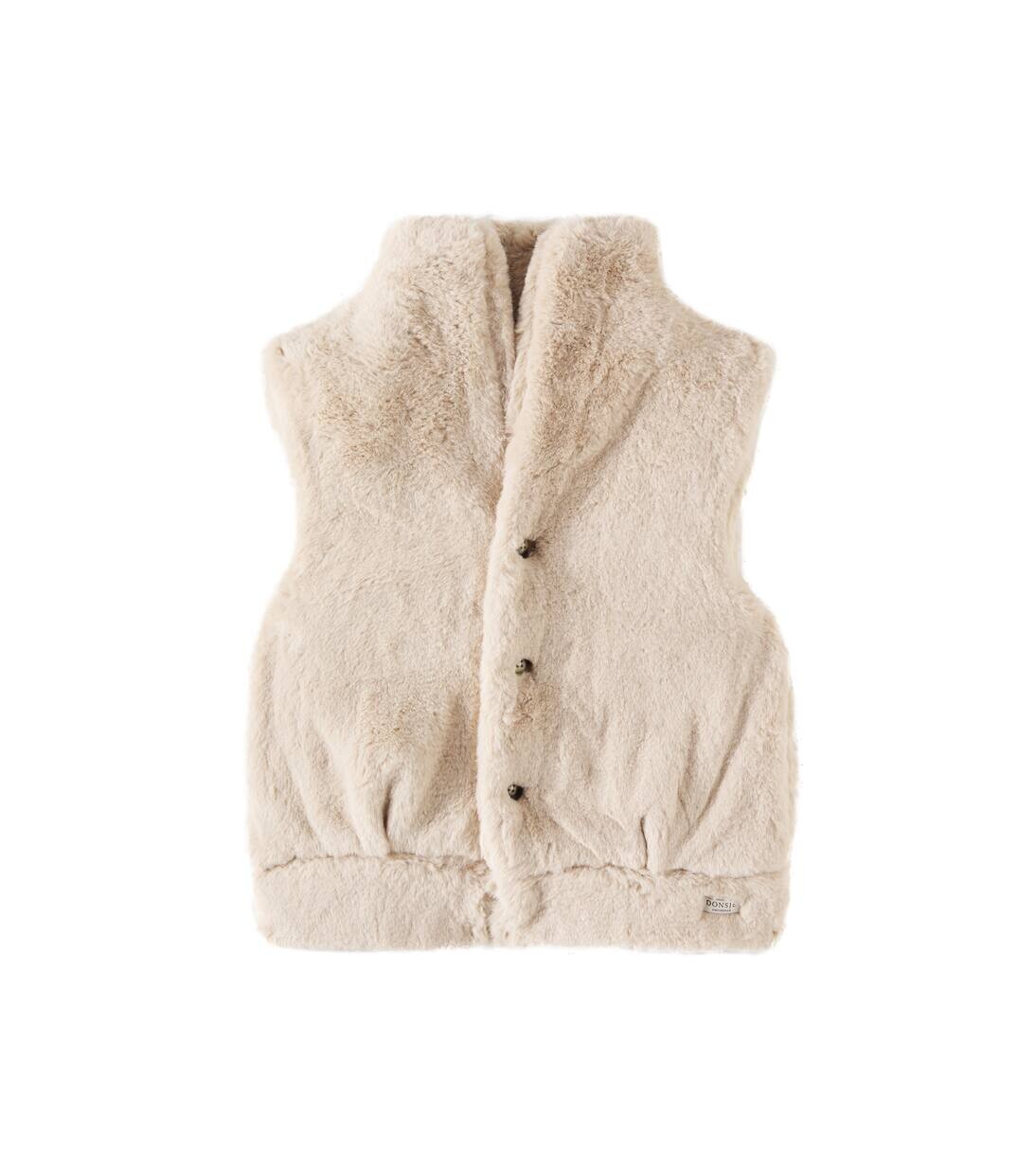 

Жилет Джулин Тедди Donsje, цвет soft sand teddy