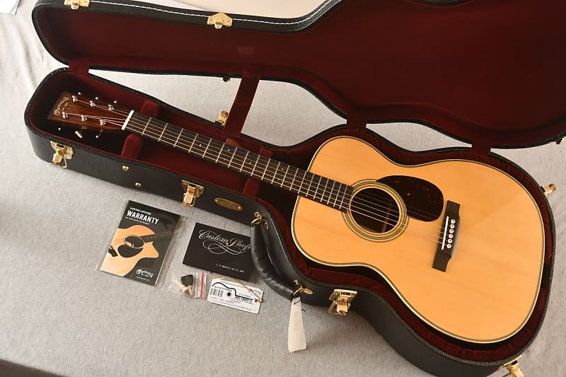 Акустическая гитара Martin Custom Shop OM 28 Style Adirondack #2750442
