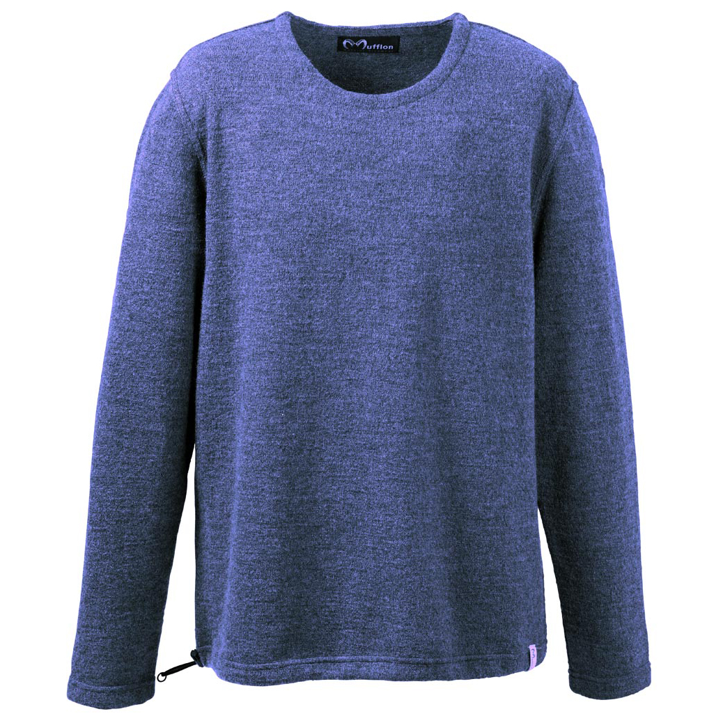 Шерстяной свитер Mufflon Viktor, цвет Atlantic