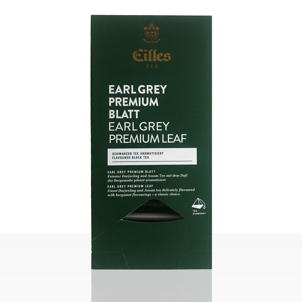 

EILLES World Luxury Selection Earl Grey Premium Leaf, 5 x 20 пакетиков, чай Дарджилинг в индивидуальной упаковке