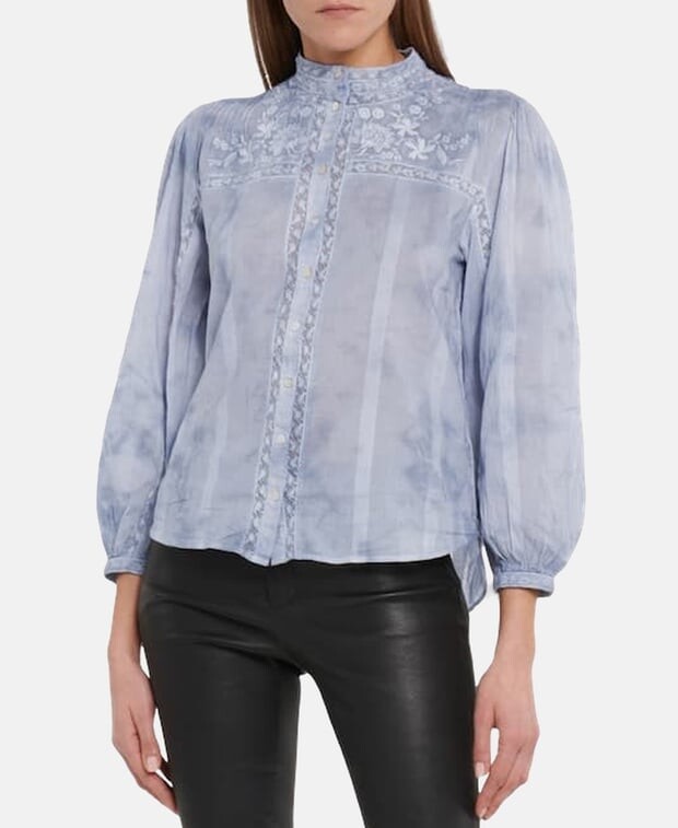

Блузка для отдыха LoveShackFancy, цвет Royal Blue