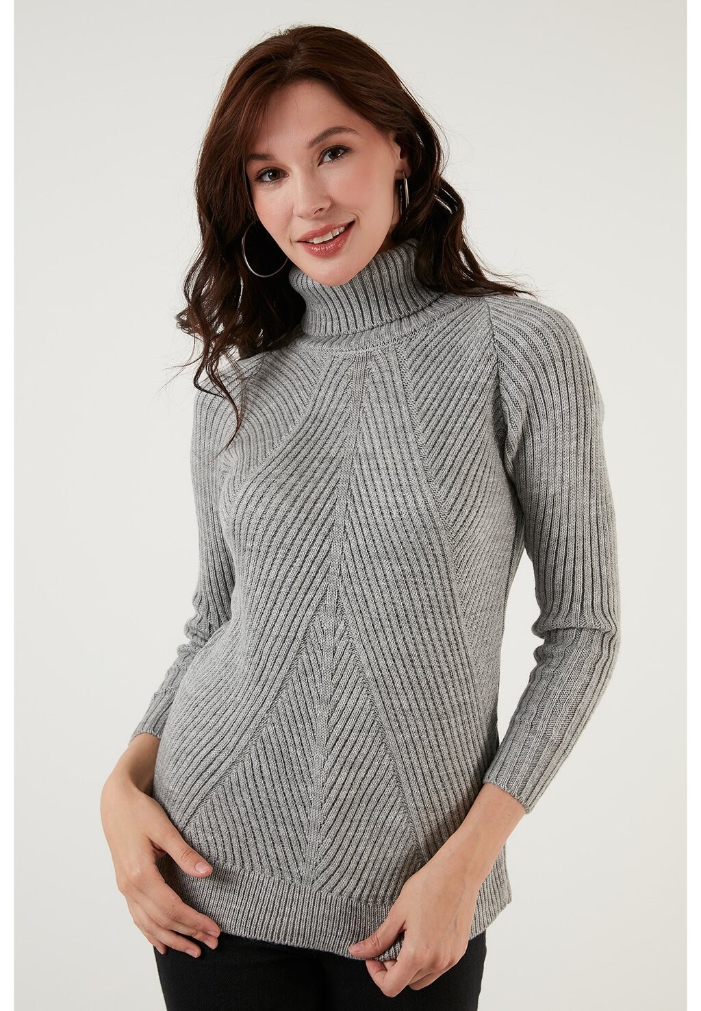 

Свитер LELA Regular Fit, серый