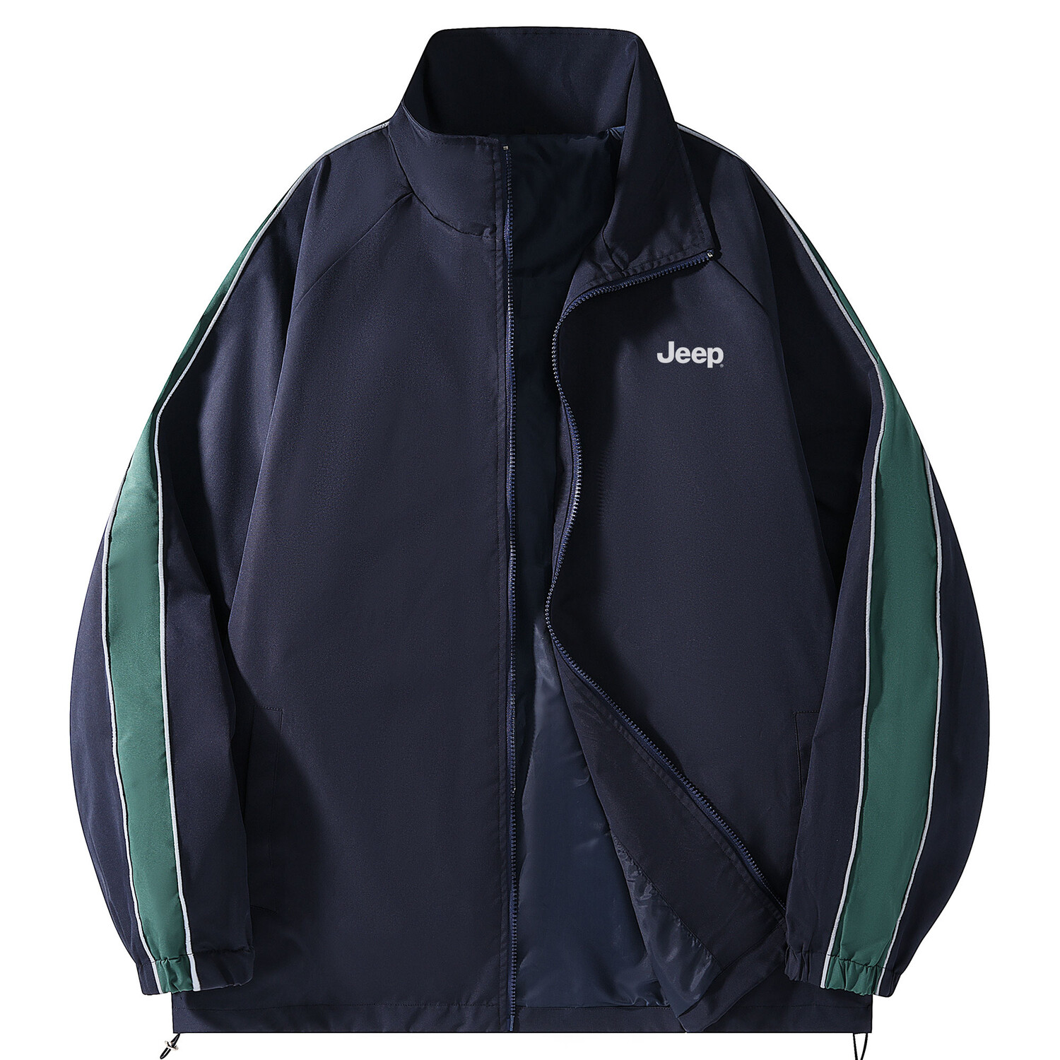 

Куртка унисекс Jeep, цвет Navy blue spell dark green
