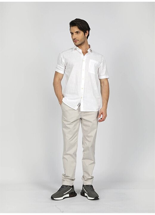

Серые мужские брюки чинос с нормальной талией 242 LCM 221016 NEW CHINO 2 A. GREY Lee Cooper, серый