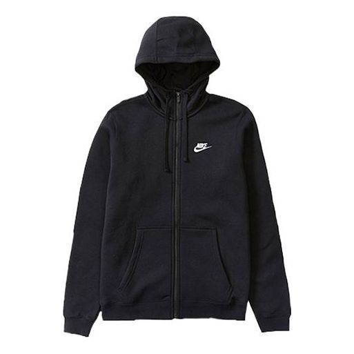 Куртка Men's Nike Casual Sports Hooded Jacket Black, черный