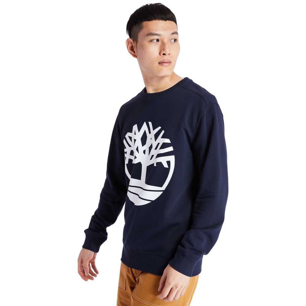 

Толстовка Timberland Core Tree Logo Crew Brushback, синий