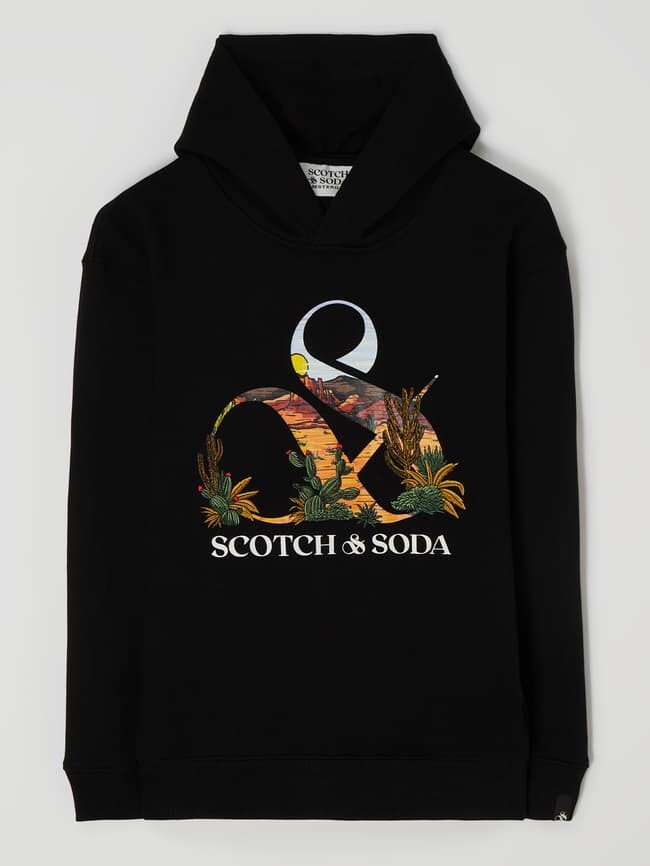 

Толстовка с логотипом Scotch & Soda, черный