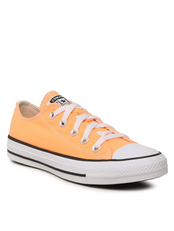 Кроссовки из ткани Converse, оранжевый