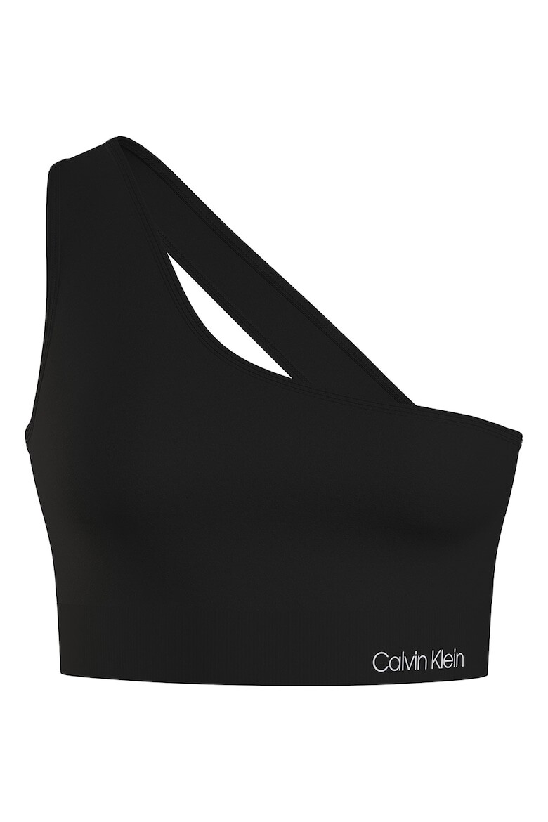 

Топ от купальника на одно плечо Calvin Klein, черный