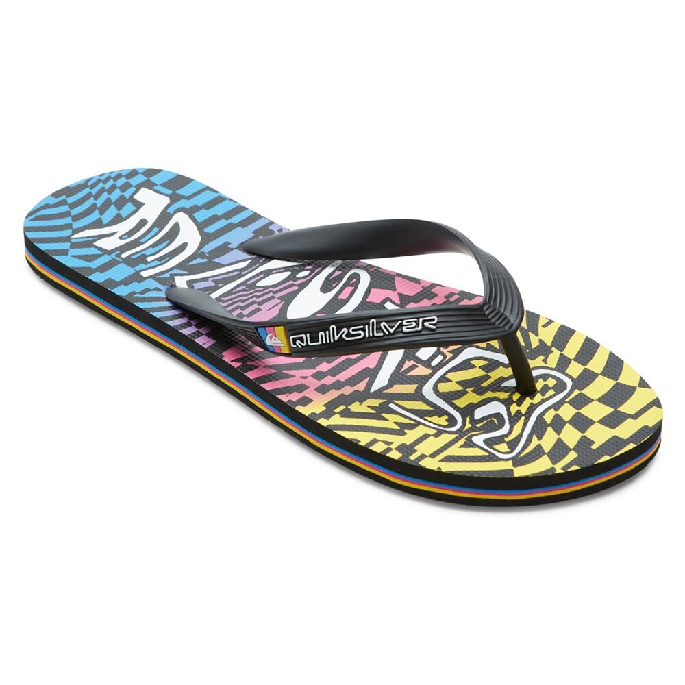 

Сандалии Quiksilver Molokai Wordblock, черный