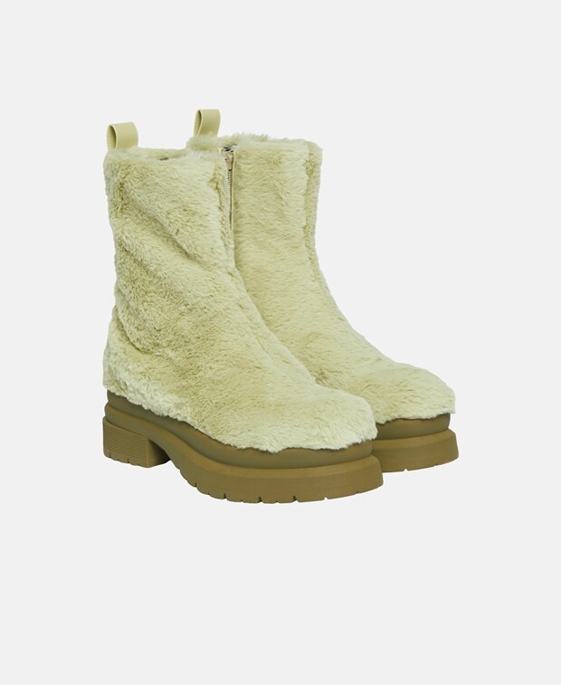 

Телячьи сапоги JW Anderson, лаймовый