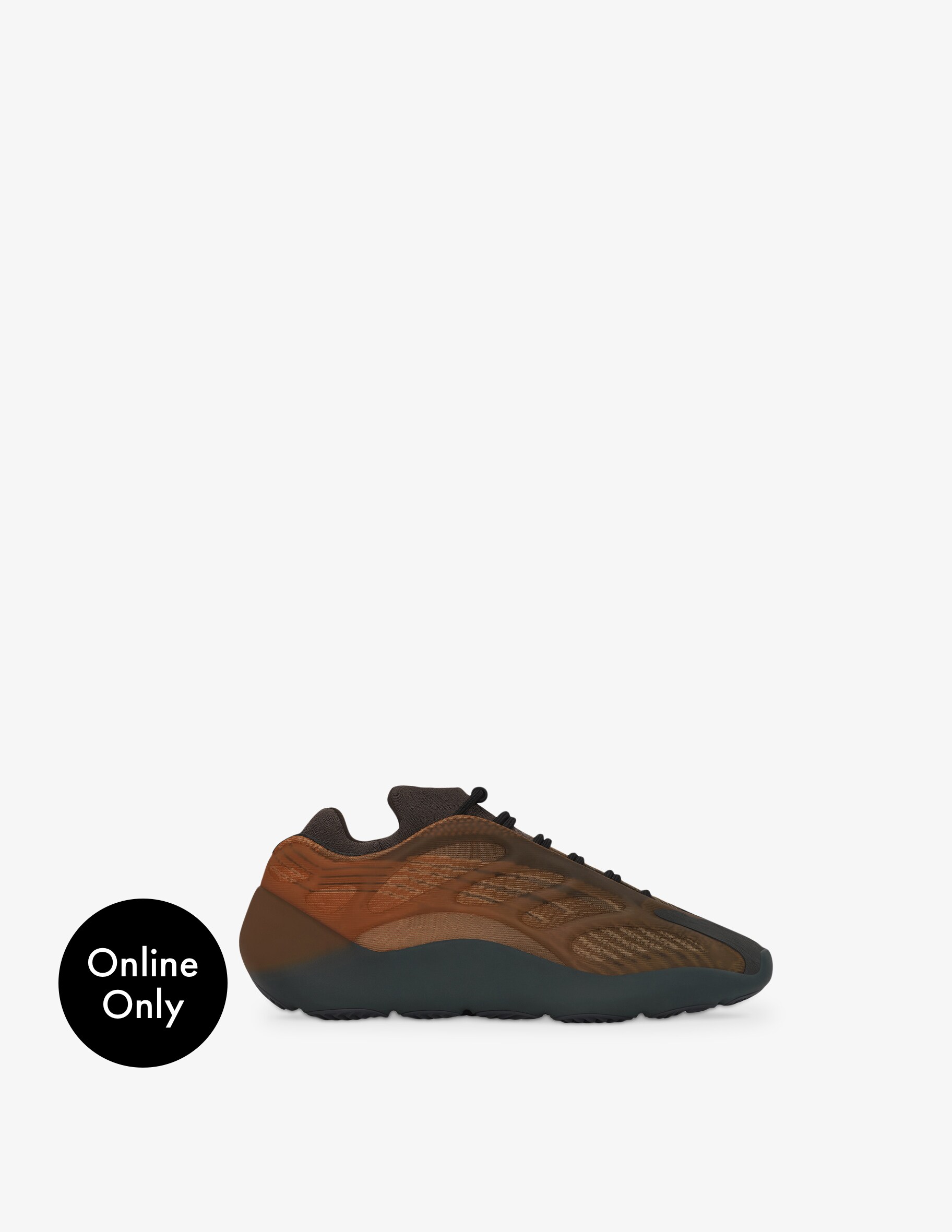 Кроссовки yeezy 700 v3 медный фейд Adidas Originals, коричневый