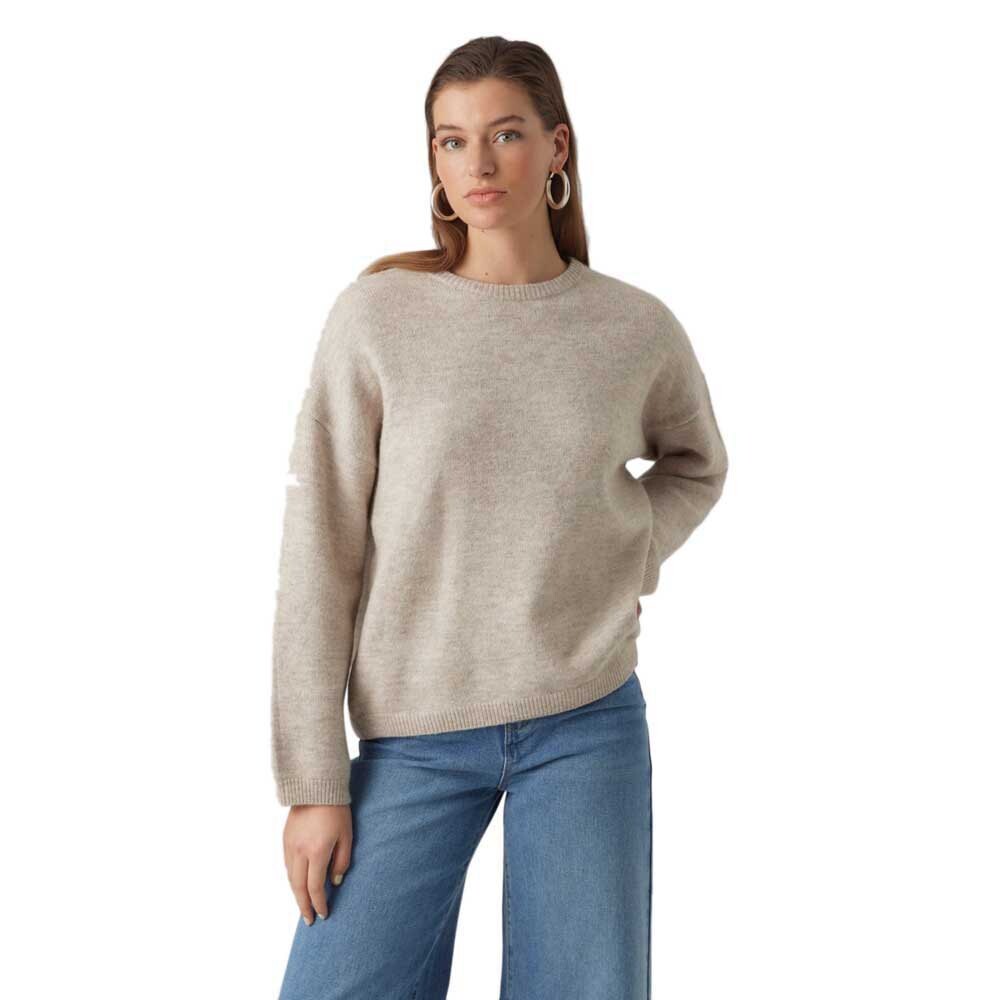 

Свитер Vero Moda Gemma O Neck, бежевый