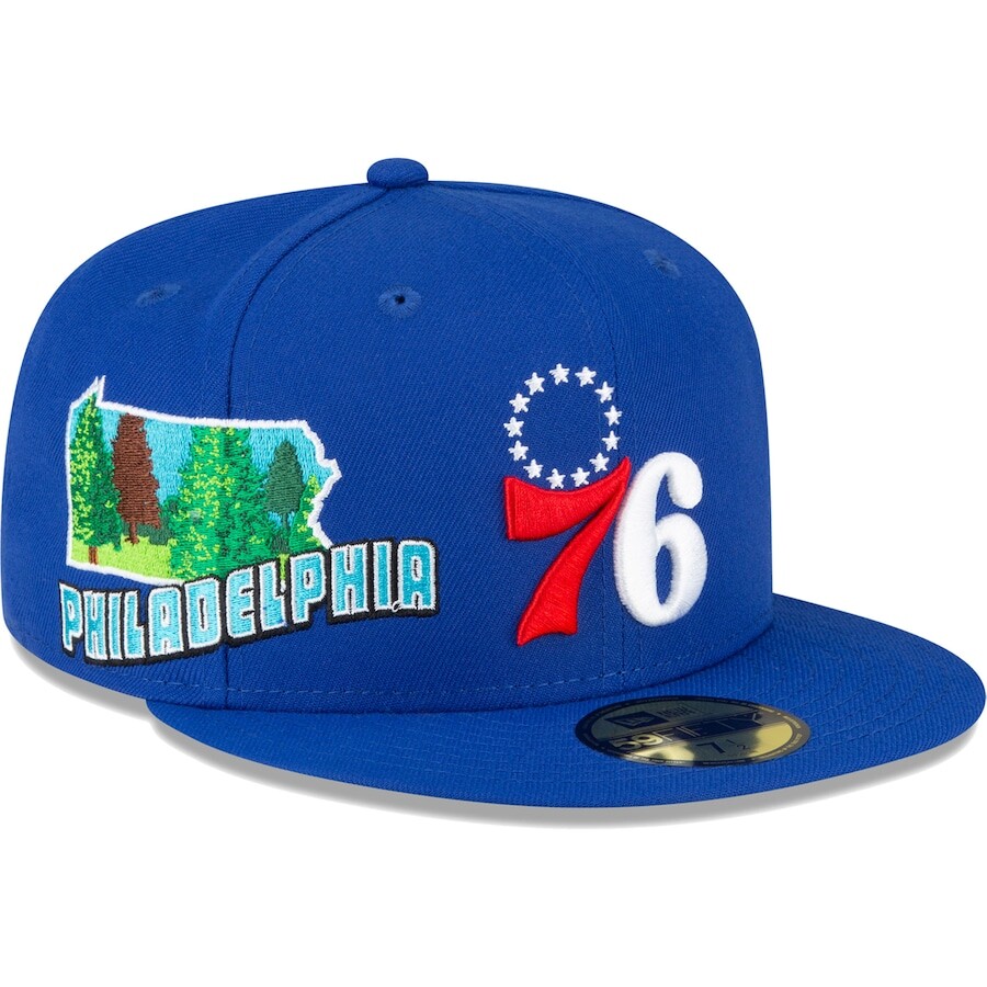 

Бейсболка New Era Philadelphia 76Ers, роял