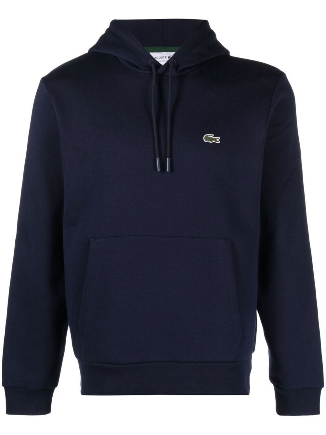 

Lacoste худи с нашивкой-логотипом, синий