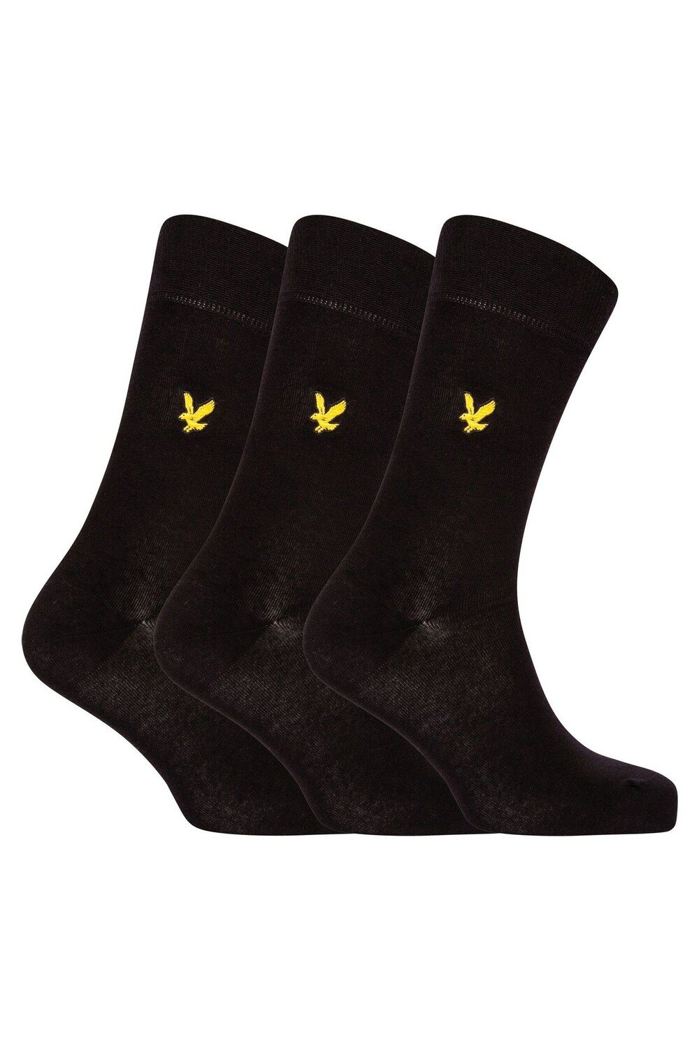 

Комплект из 3 пар синих носков Lyle & Scott, черный