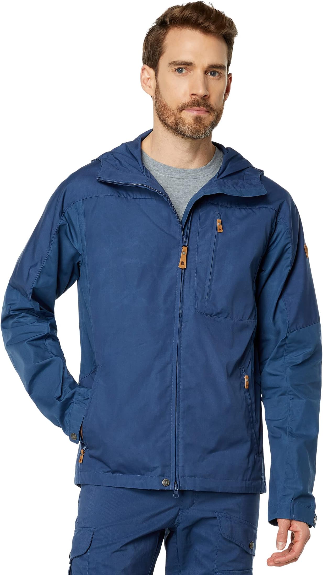 

Куртка Sten Jacket Fjällräven, цвет Indigo Blue