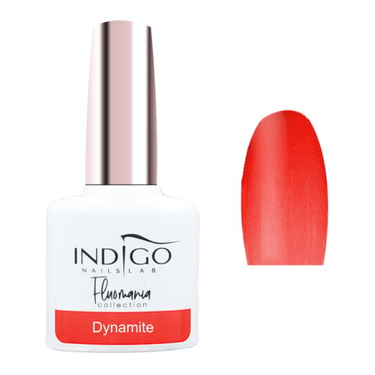 

Гибридный лак для ногтей Indigo Fluomania Dynamite 7 мл