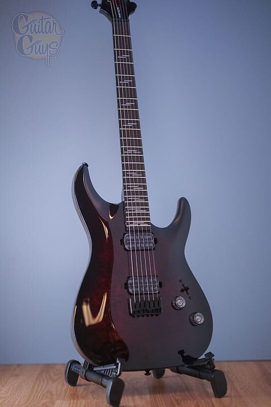 цена Электрогитара Schecter Omen Elite-6 Black Cherry Burst