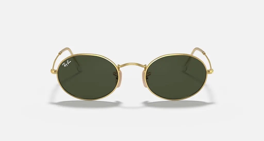 

Солнцезащитные очки Ray-Ban OVAL METAL, зеленый