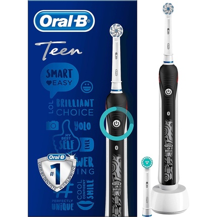 

Электрическая зубная щетка Braun Oral-B для подростков, Черный