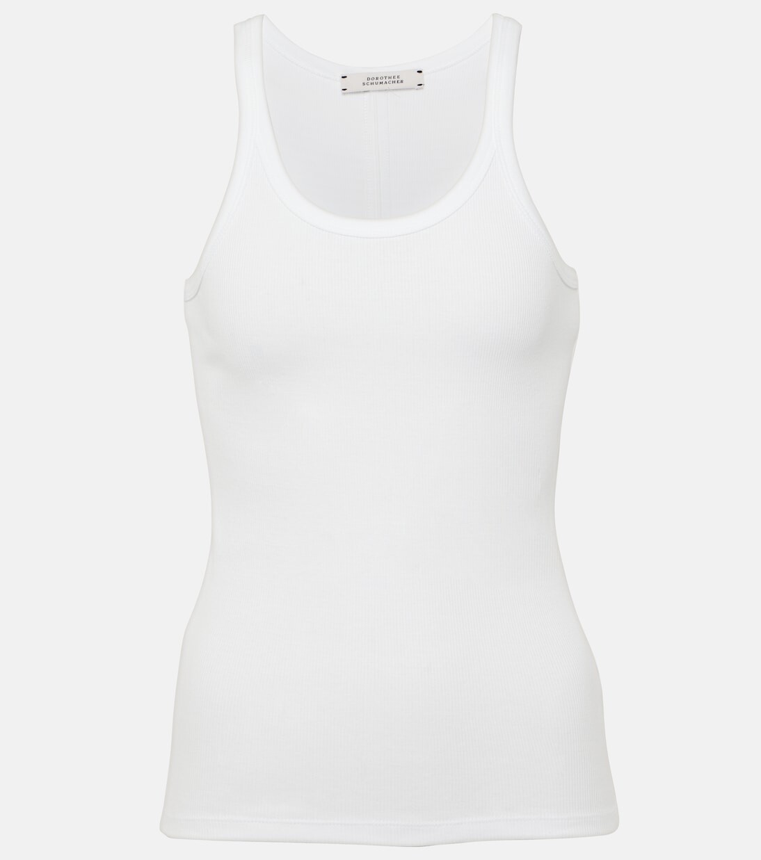 

Хлопковая майка Simply Timeless Dorothee Schumacher, белый