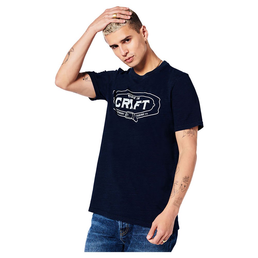 

Футболка Superdry Vintage Script Style Indg, синий