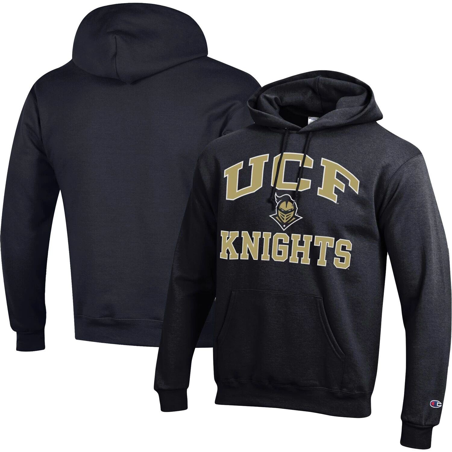 

Мужской черный пуловер с капюшоном UCF Knights High Motor Champion