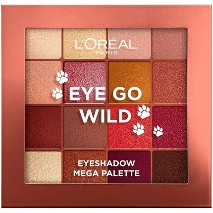 

L'Oreal Eye Go Wild Палетка теней для век Mega 17G, L'Oreal