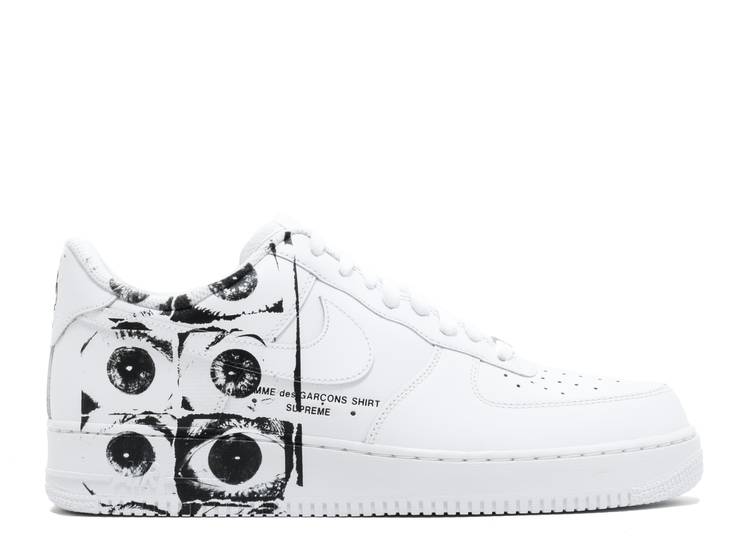 Supreme comme des garcons 2024 nike air force 1