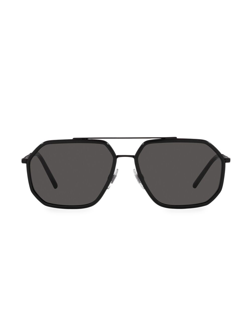 

Солнцезащитные очки-пилоты 60MM DOLCE&GABBANA, черный
