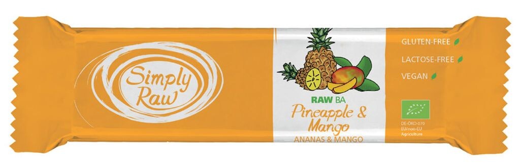 

Simply Raw - RAW BA Ананас и манго - 40 г