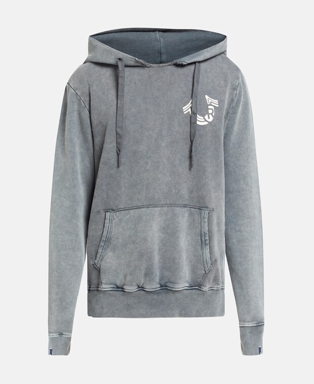 

Худи с капюшоном True Religion, черный