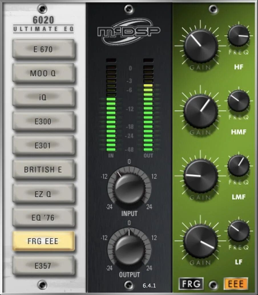 

Плагин McDSP 6020 Ultimate EQ HD v7