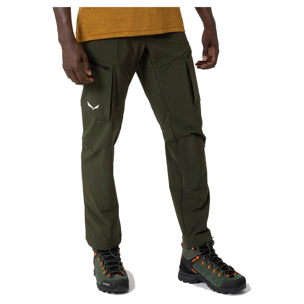 

Брюки карго Salewa Puez Durastretch, зеленый