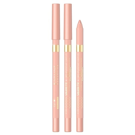 Гель-водостойкий карандаш для глаз, оттенок 06 Шампанское, 9г Eveline Cosmetics Variete