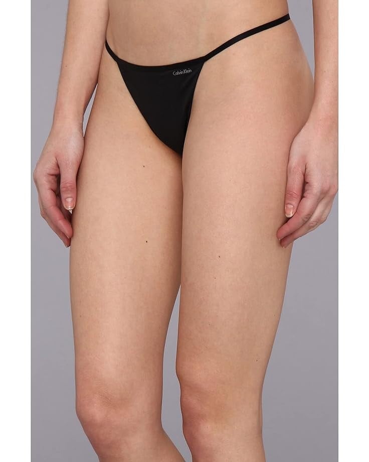 

Стринги Calvin Klein Sleek Model Thong, черный
