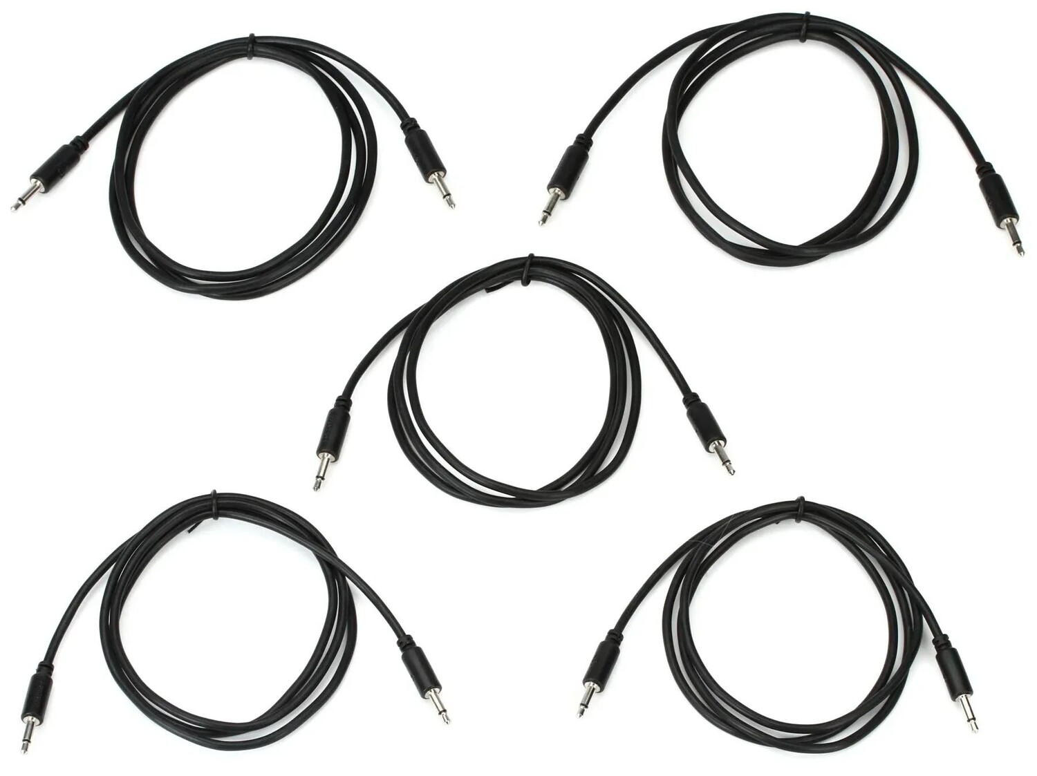 

Патч-кабель Eurorack Black Market, 5 шт., 100 см, черный