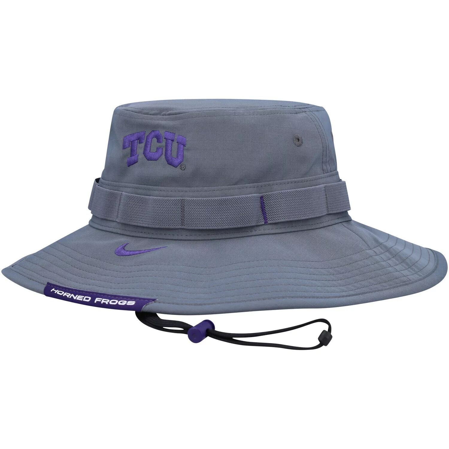 

Мужская серая панама Nike TCU Horned Frogs Performance Boonie