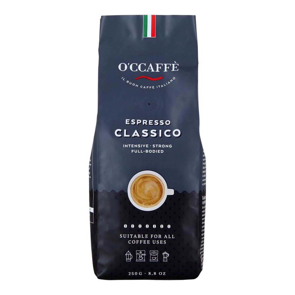 

O'CCAFFÈ Эспрессо Классико | цельный боб | 250 г O'Ccaffé