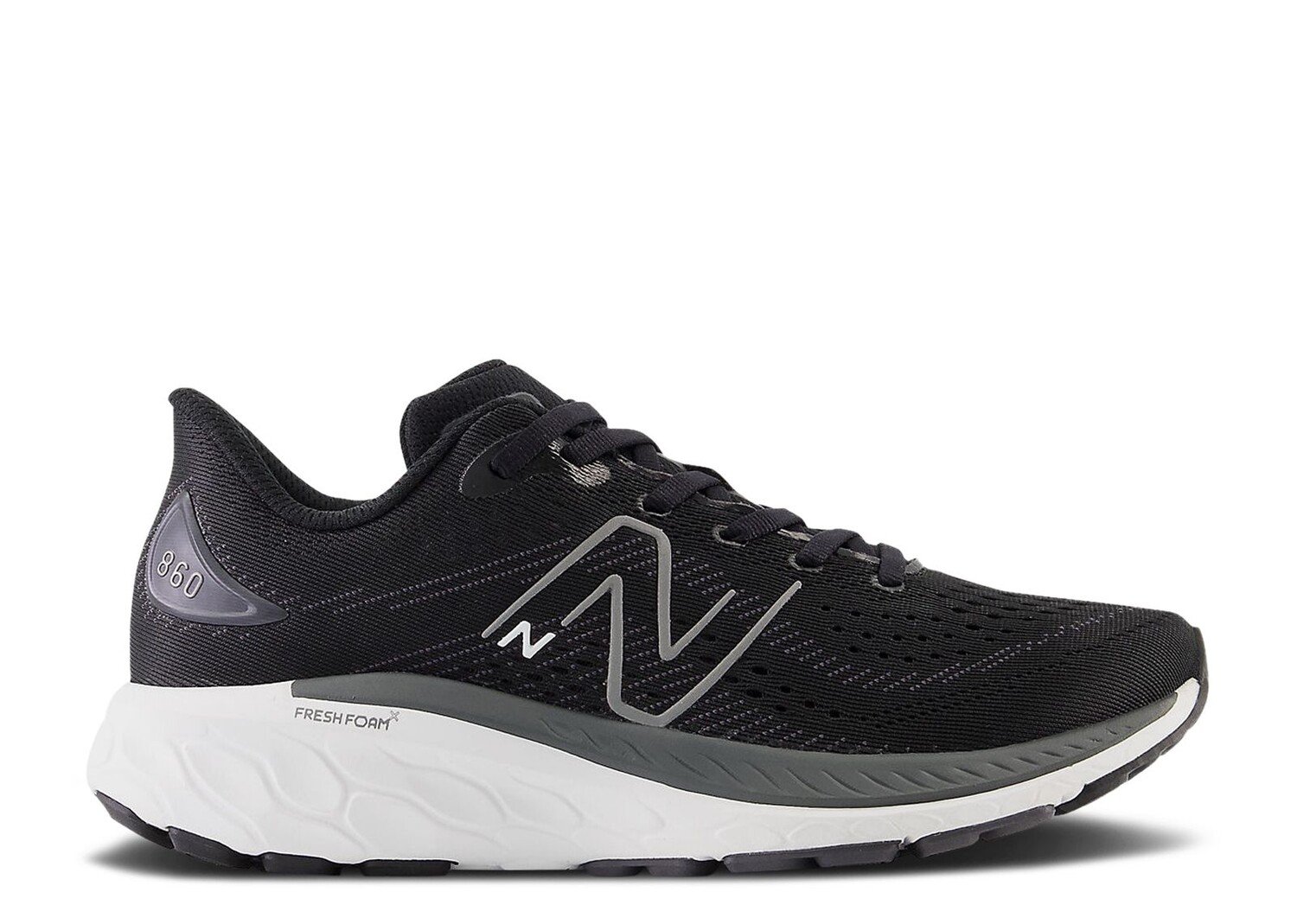 

Кроссовки New Balance Fresh Foam X 860V13 Big Kid Wide 'Black Magnet', черный