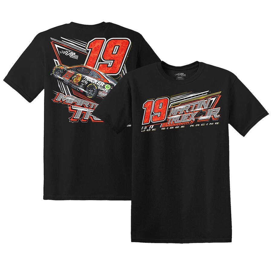 

Футболка с коротким рукавом Joe Gibbs Racing Team Collection Martin Truex Jr, черный
