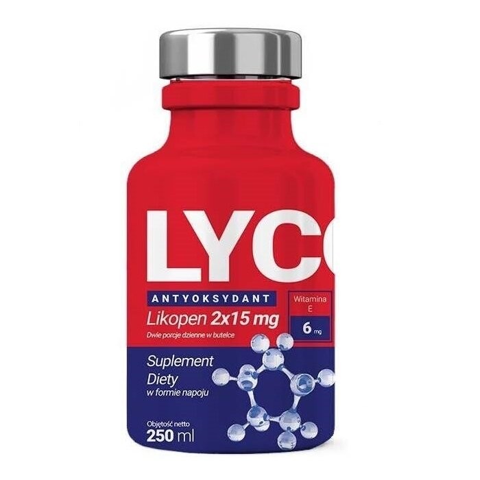 

LycopenVit, БАД Витамин Е + куркума в форме напитка, 250мл
