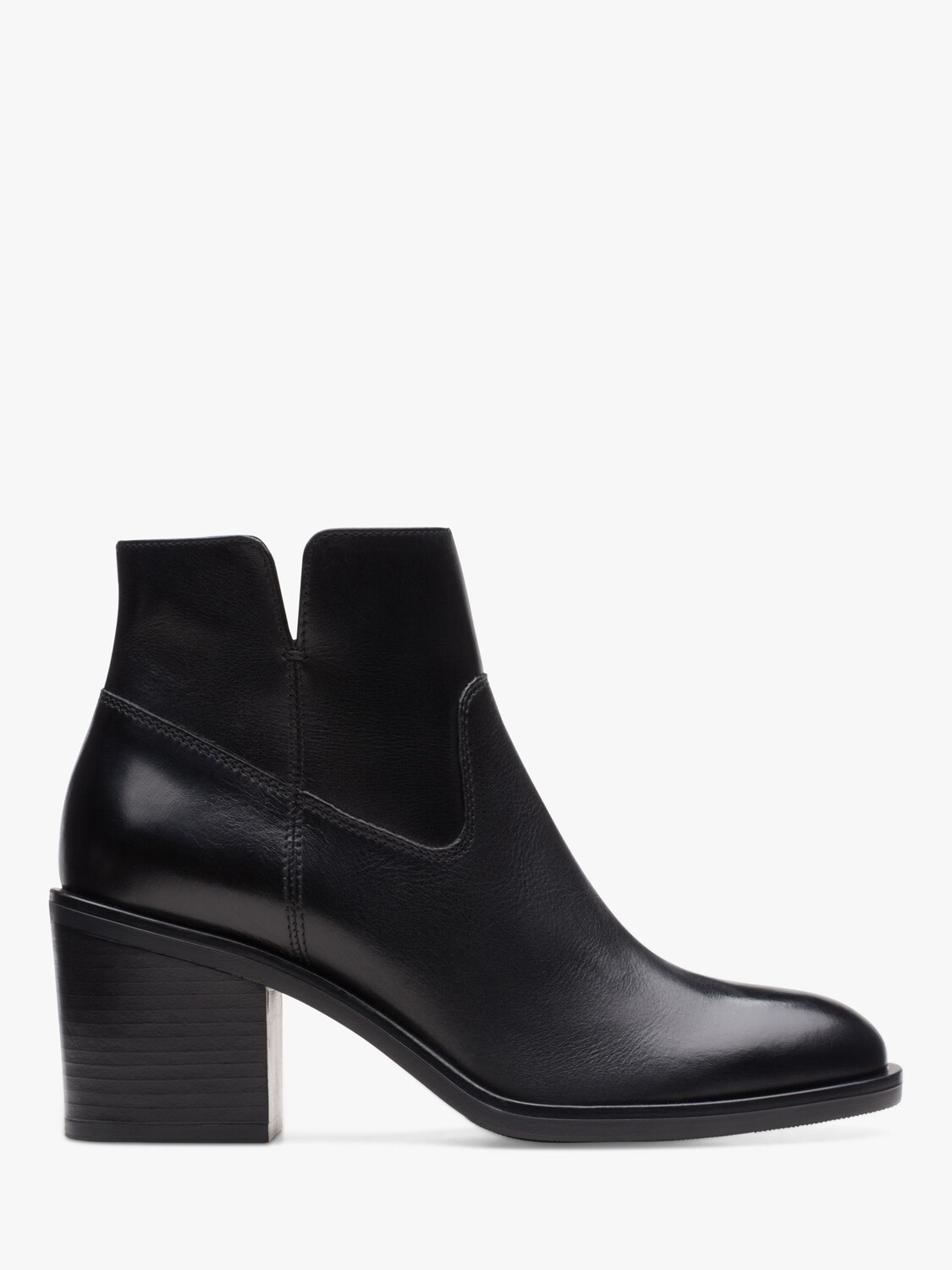 

Кожаные ботильоны Clarks Valvestino Lo, черные