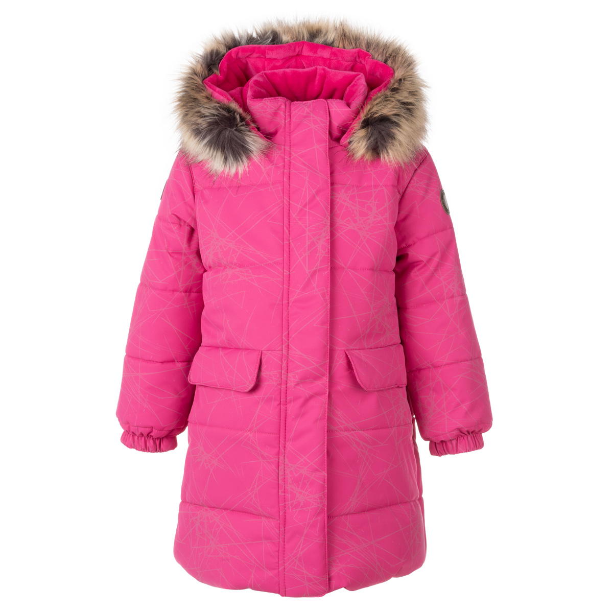 Пальто зимнее Lenne Lenna, розовый пальто amisu зимнее 40 размер