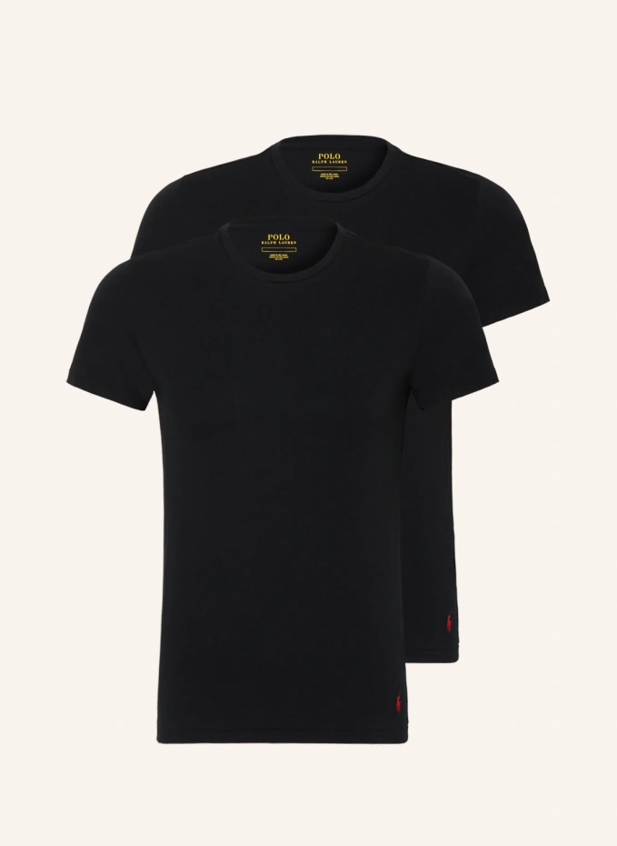 

Упаковка из 2 футболок Polo Ralph Lauren, черный