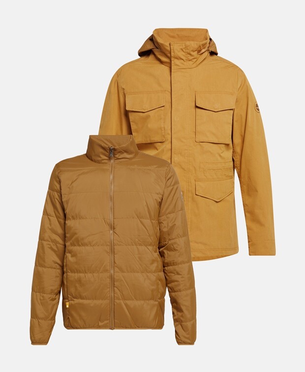 

Двойная куртка Timberland, карамель