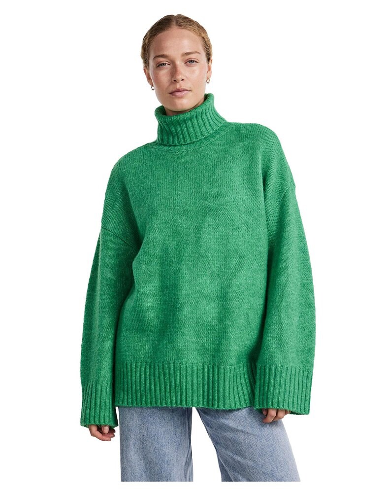 

Свитер Pieces Nancy Roll Neck, зеленый