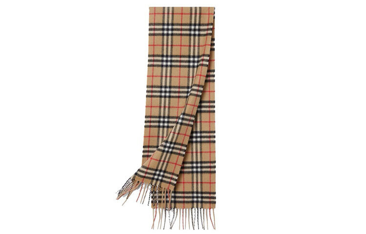 

Шарф мужской Burberry Plaid Mini, бежевый