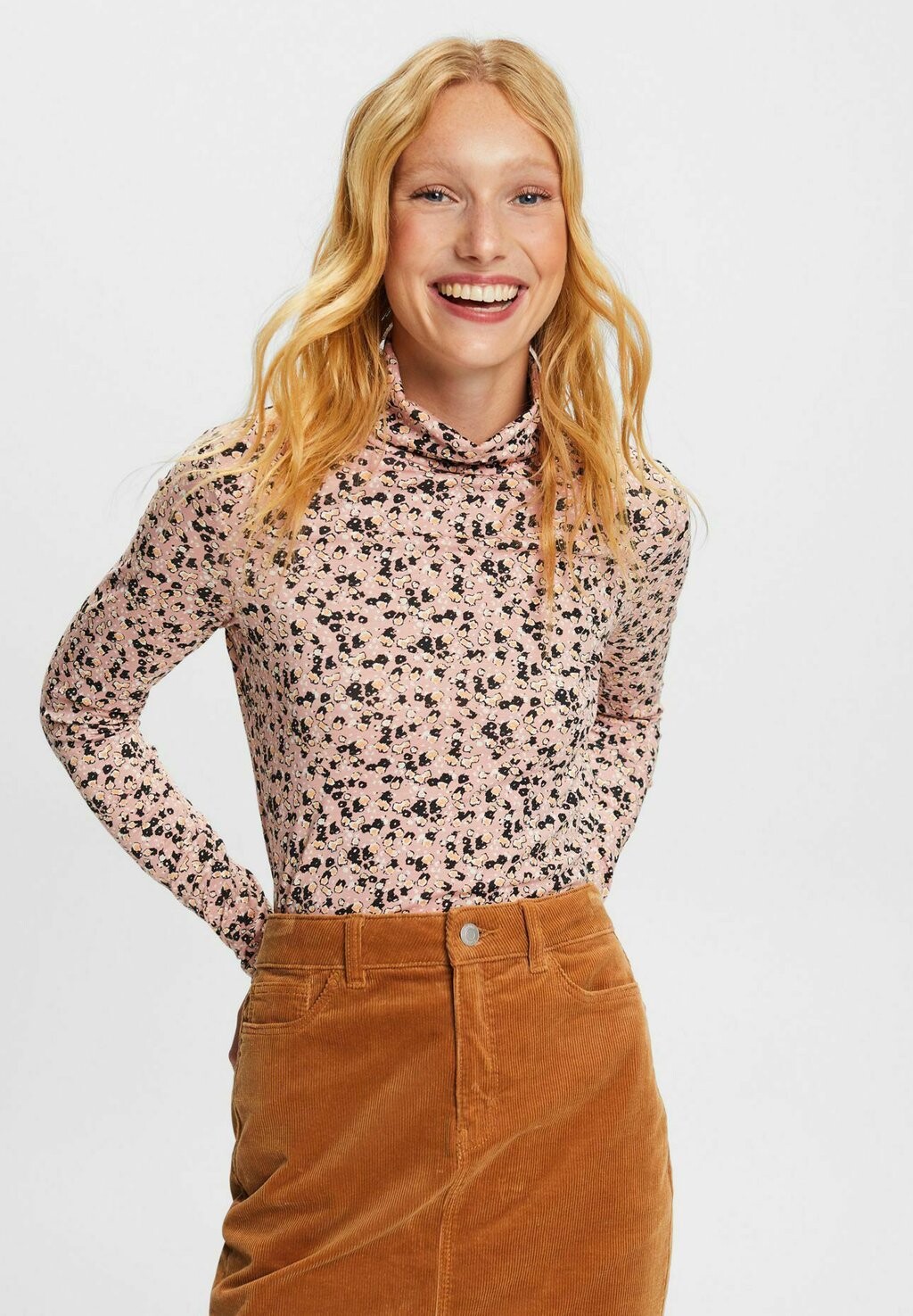 

Рубашка с длинным рукавом SLIM FIT edc by Esprit, цвет old pink